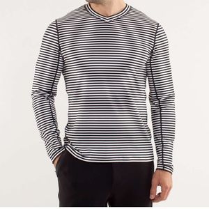 Men’s Lululemon Striped Long Sleeve Size Large